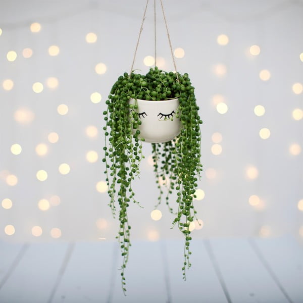 Závesný kvetináč Sass & Belle Eyes Shut-image-2