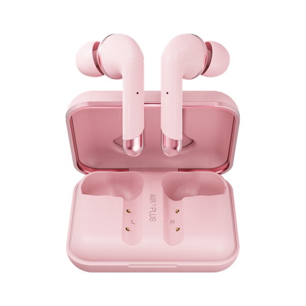 Ružové bezdrôtové slúchadlá Happy Plugs Air 1 Plus In-Ear