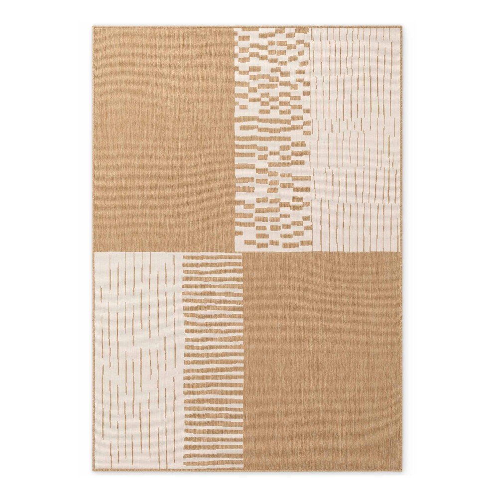 Krémovobiely/v prírodnej farbe vnútorný a vonkajší koberec 120x170 cm Haringey Acacia – Ted Baker