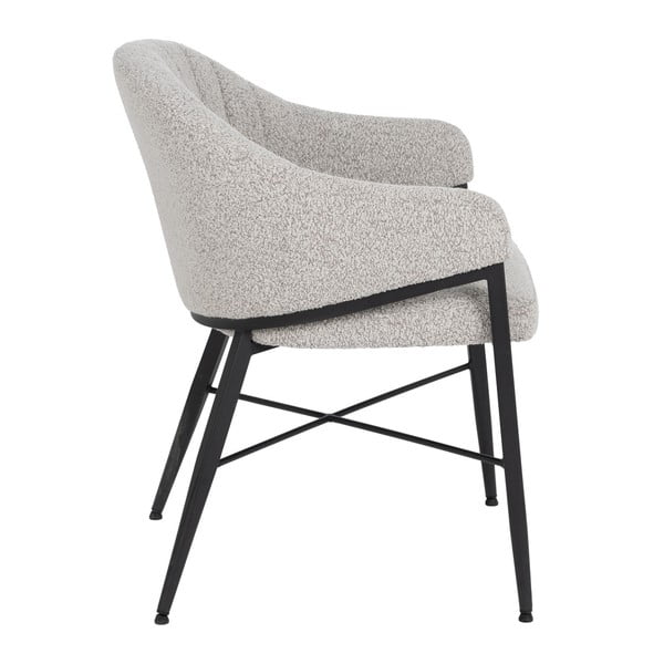 Svetlosivé kreslo – Ixia-image-2