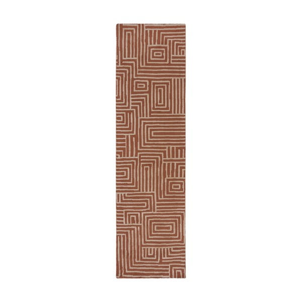 Behúň v terakotovej farbe 80x300 cm Kylo – Flair Rugs