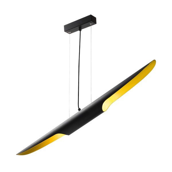 Čierne závesné svietidlo Opviq lights Efsun-image-3