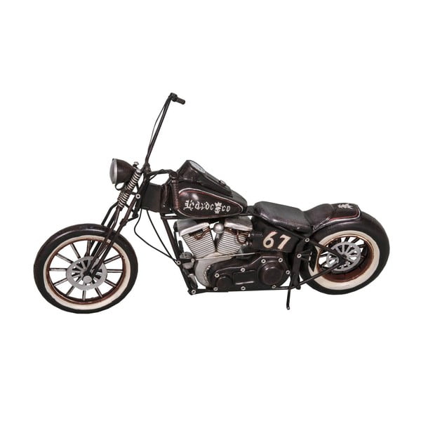 Dekoratívna motorka Antic Line Black Motocycle