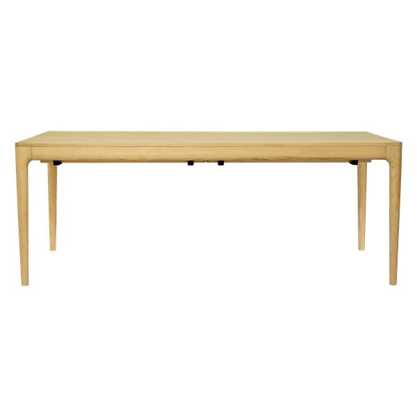 Rozkladací jedálenský stôl z dubového dreva 90x200 cm Heart'n'Soul – UMAGE-image-4