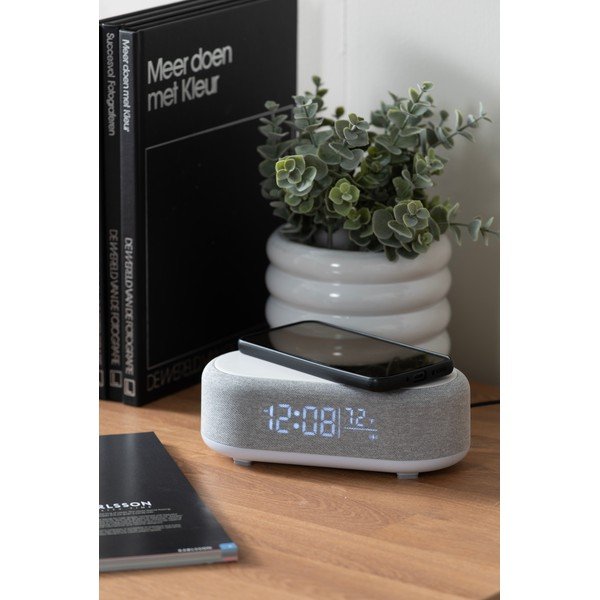 Digitálny budík s bezdrôtovou nabíjačkou Vogue – Karlsson-image-1