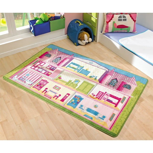 Detský koberec Confetti Game House, 100 × 160 cm