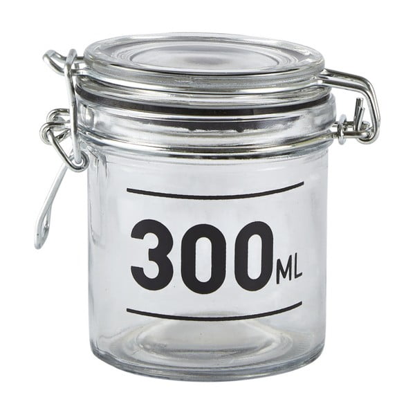 Sklenená dóza s viečkom KJ Collection Jar, 300 ml
