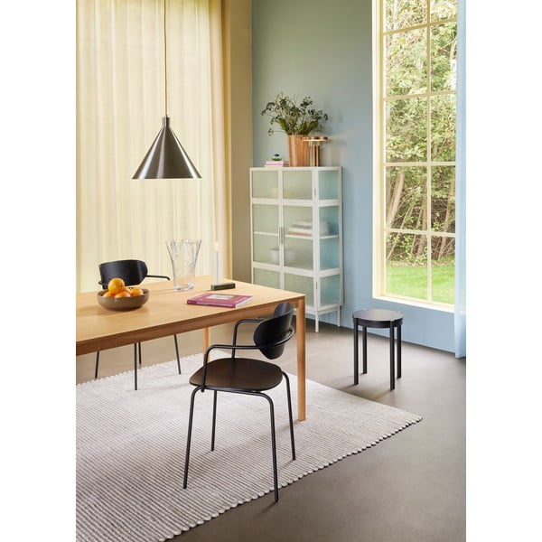 Jedálenský stôl v dekore duba v prírodnej farbe 100x200 cm Ground – Hübsch-image-1