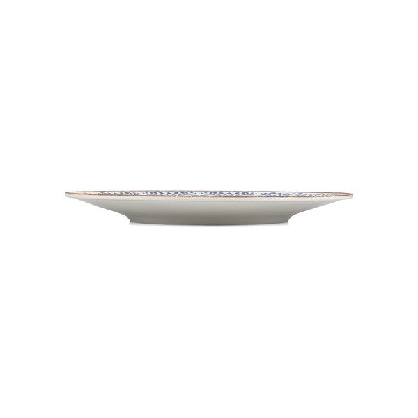 Biely/modrý servírovací porcelánový tanier ø 32 cm Azul – BonBistro-image-3