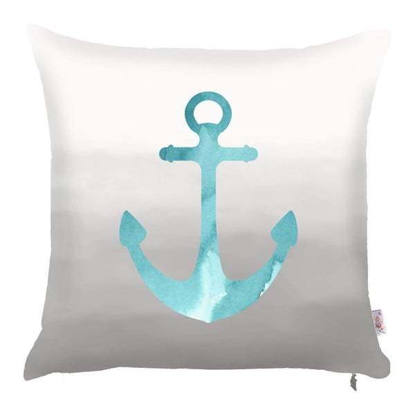 Obliečka na vankúš Mike & Co. NEW YORK Sailor Anchor, 43 × 43 cm