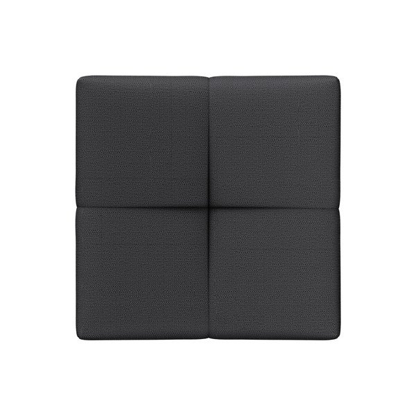 Čierny modul pohovky Rome - Cosmopolitan Design-image-3