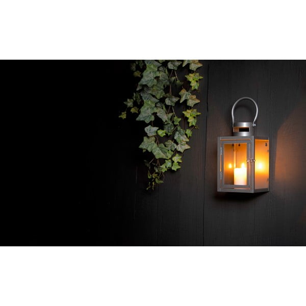 Kovový lampáš (výška 23 cm) Modern – Esschert Design-image-2