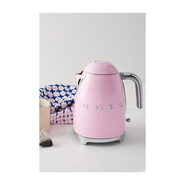Ružová rýchlovarná kanvica SMEG-image-4