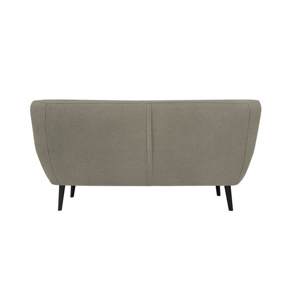 Hnedá dvojmiestna pohovka s hnedými nohami Mazzini Sofas Piemont-image-1