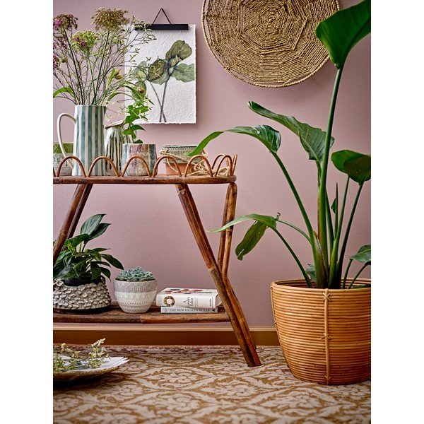 Kamenný kvetináč ø 14 cm Basel - Bloomingville-image-1