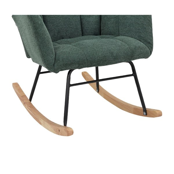 Zelené hojdacie kreslo Elza – Støraa-image-3