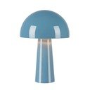 Modrá stolová lampa s kovovým tienidlom (výška 36 cm) Mantar – Markslöjd