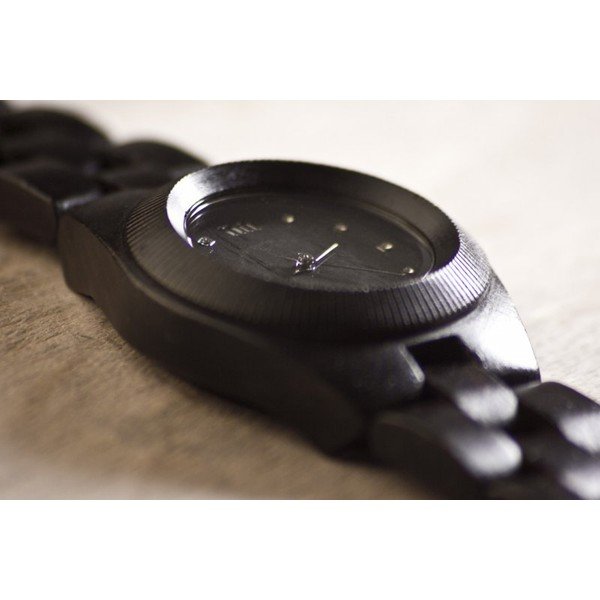 Dámske drevené hodinky Odyssey Black-image-1