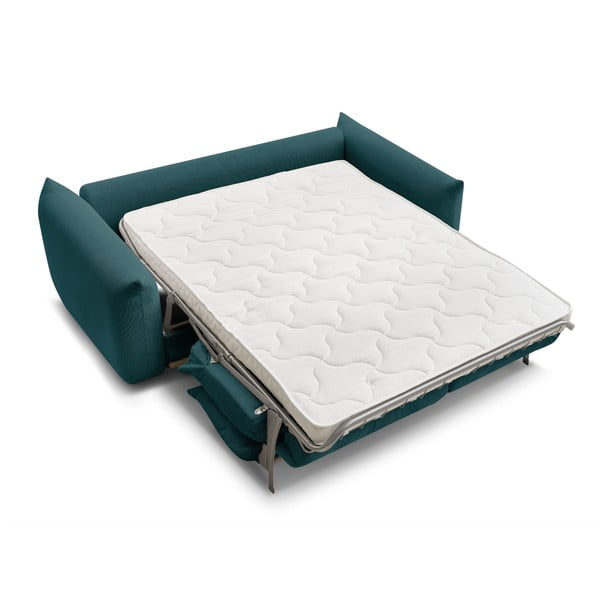 Modrá rozkladacia pohovka 214 cm Ernest – Bobochic Paris-image-4