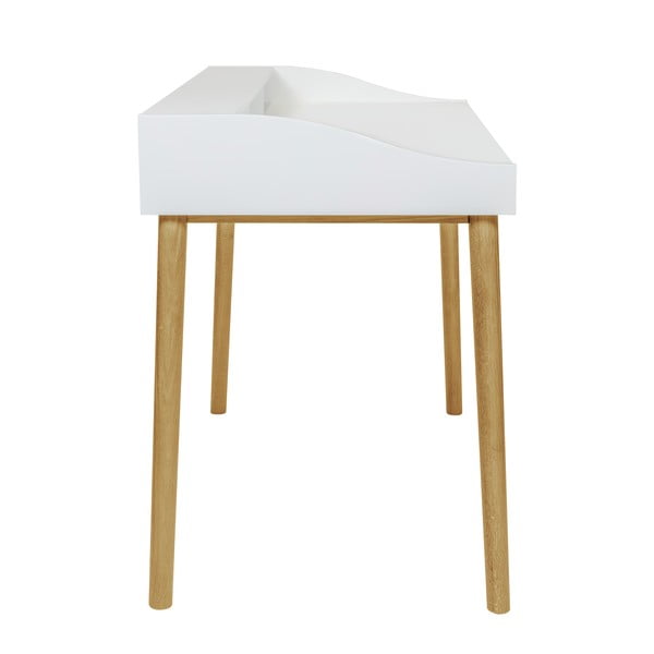 Pracovný stôl so sekretárom 60x120 cm Lindenhof – Woodman-image-3