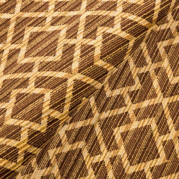 Hnedý vysokoodolný koberec Floorita Inspiration Garro, 140 x 195 cm-image-1