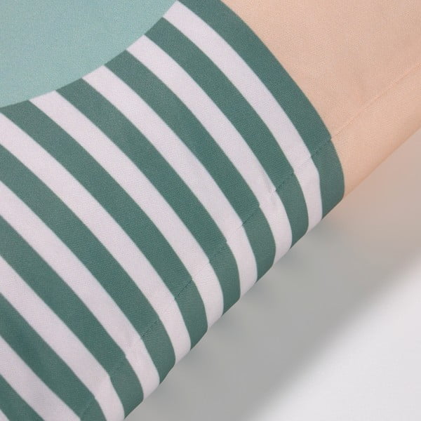 Ružovo-zelená obliečka na vankúš Kave Home Glendale, 45 x 45 cm-image-1