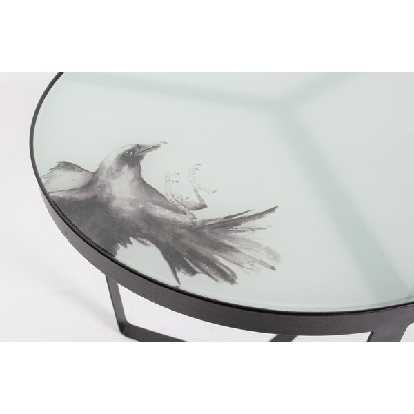 Okrúhly odkladací stolík ø 45 cm Fly – WOOOD-image-1