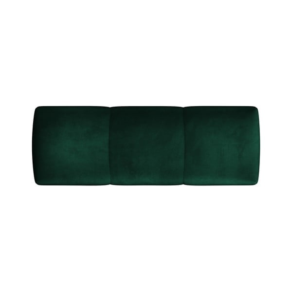 Zelená zamatová opierka k modulárnej pohovke Rome Velvet - Cosmopolitan Design-image-2