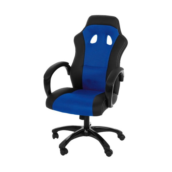 Modro-čierna kancelárska stolička na kolieskach Actona Major