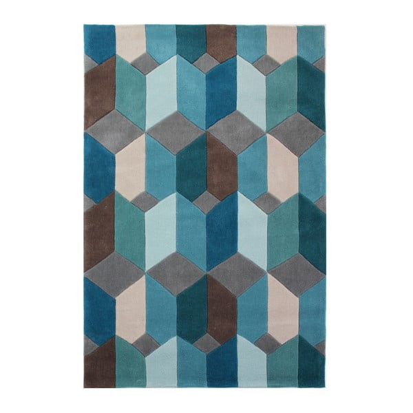 Modrý koberec Flair Rugs Scope, 120 x 170 cm
