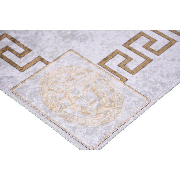 Sivý koberec Vitaus Logo, 160 x 230 cm-image-2