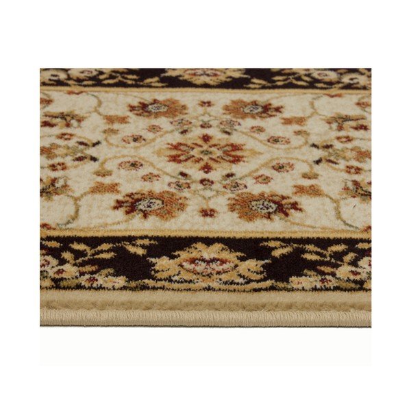 Hnedo-béžový koberec Universal Madras Brown, 57 x 110 cm-image-1