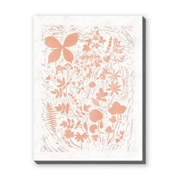 Obraz Global Art Production Linocut Field Flowers I, 30 x 40 cm