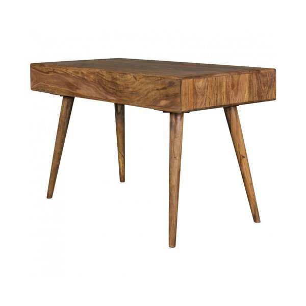 Pracovný stôl z masívneho sheeshamového dreva Skyport REPA, 117 × 60 cm-image-1
