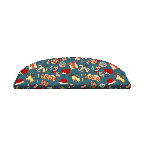 Zelené nášľapy na schody v súprave 16 ks 65x20 cm Christmas Gifts - Vitaus