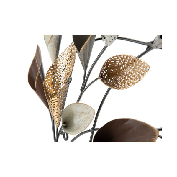 Bielo-hnedá nástenná dekorácia Mauro Ferretti Ramo, šírka 46 cm-image-3