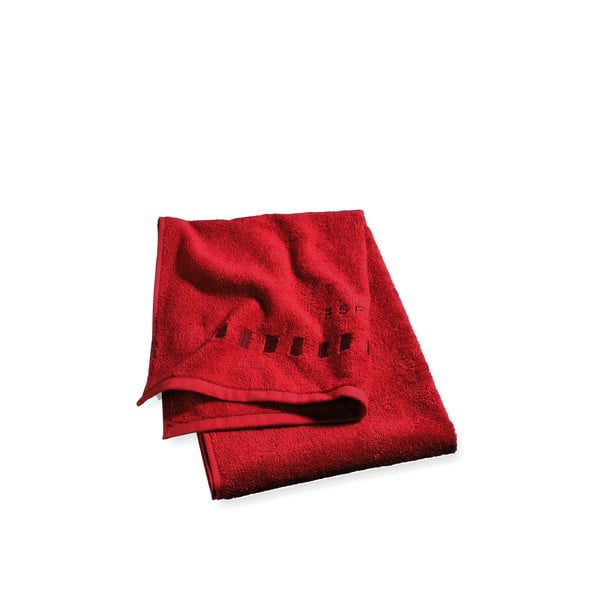 Uterák na tvár Esprit Solid 16x21 cm, červená