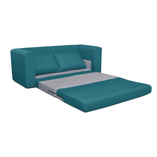 Tyrkysovomodrá rozkladacia pohovka Cosmopolitan Design Honolulu-image-3