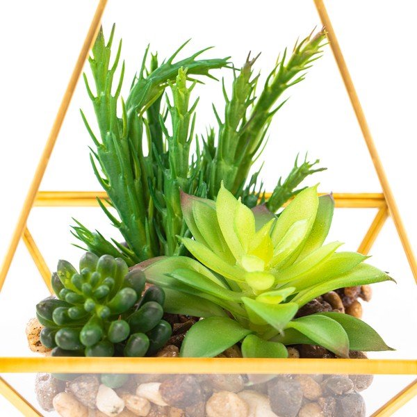 Umelý sukulent (výška 30 cm) Geometry – AmeliaHome-image-2