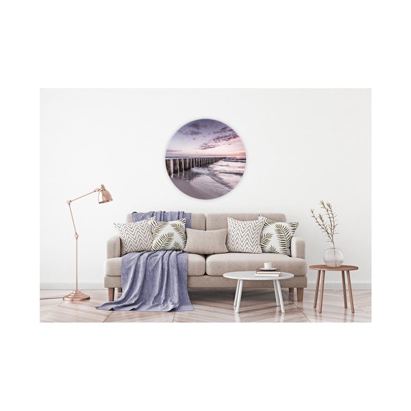 Nástenná dekorácia Styler Glasspik Ringart Sunset, ø 70 cm-image-1