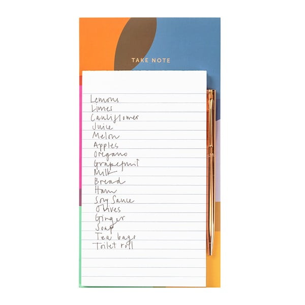 Magnetický zápisník s perom 70 stránok – Busy B-image-2