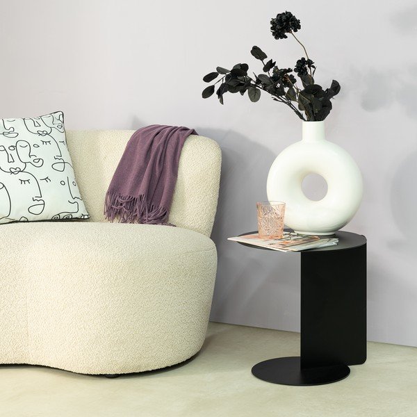 Kovový okrúhly odkladací stolík ø 40 cm Salsa – Spinder Design-image-2