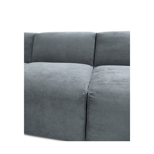 Sivá menčestrová rohová pohovka (ľavý roh) Sting – Scandic-image-4