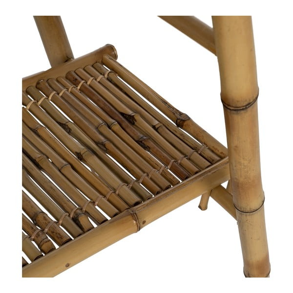 Bambusový regál v prírodnej farbe 78x165x40 cm Manali – Ixia-image-2