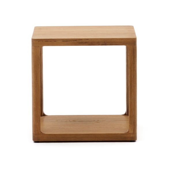 Odkladací stolík v dekore duba 50x50 cm Maymai – Kave Home-image-2