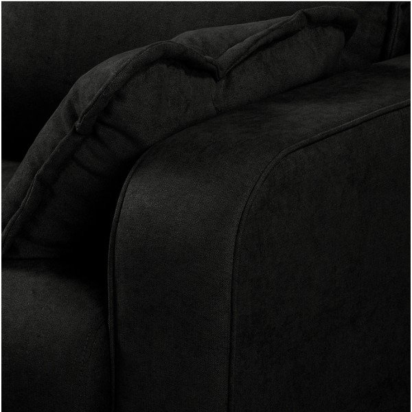 Čierna rohová pohovka (ľavý roh) Beata - Ropez-image-1