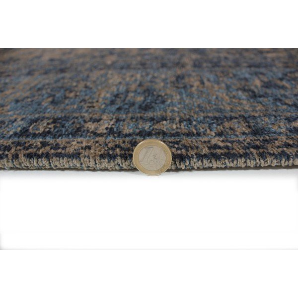 Modrý ručne tkaný koberec Flair Rugs Palais, 120 × 170 cm-image-3