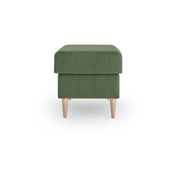 Zelený puf Mazzini Sofas Aubrieta, 60 × 45 cm-image-3