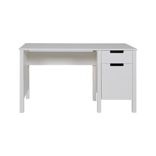 Biely pracovný stôl WOOOD Jade