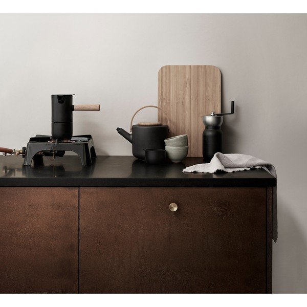 Čierna moka kanvička z nehrdzavejúcej ocele 250 ml Collar – Stelton-image-1